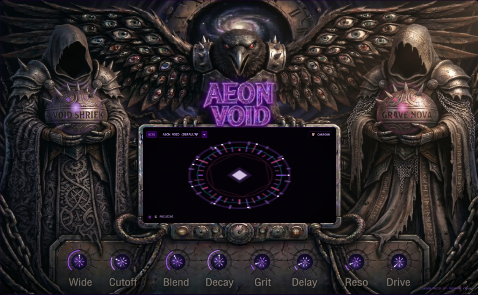 Aeon Void VST Plugin Interface